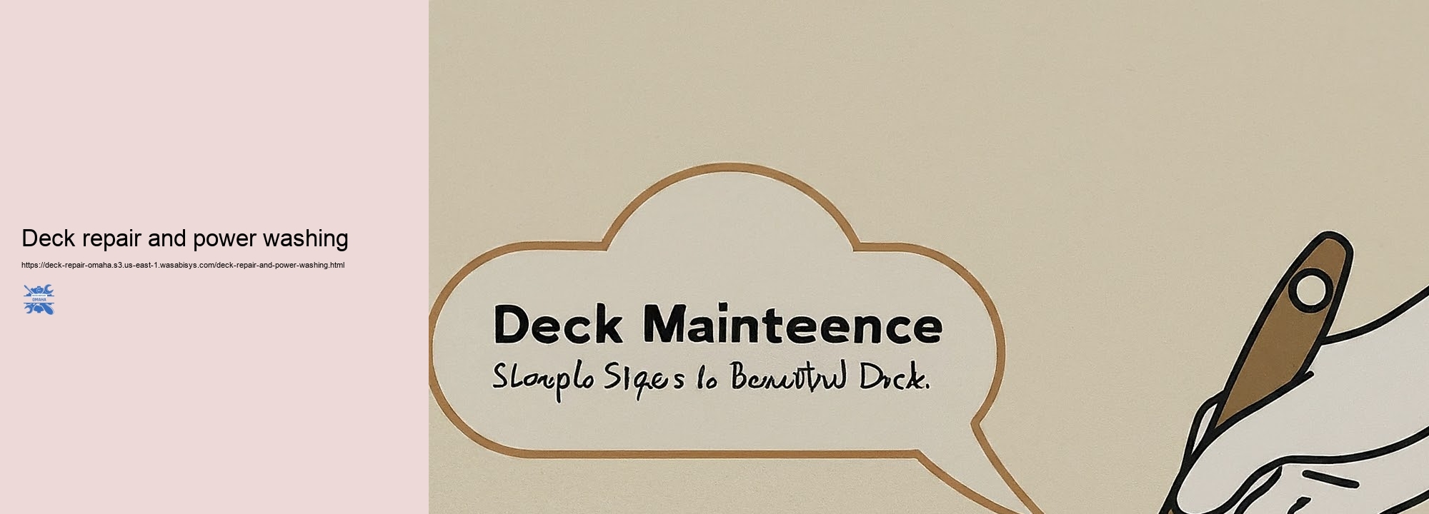 Low-cost Deck Repair service Service Solutions for Omaha Citizens