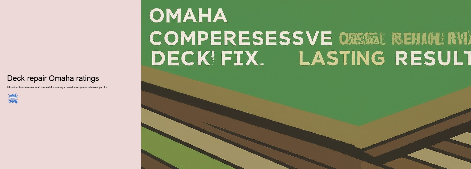 Spending plan Friendly Deck Repair Solutions for Omaha Citizens