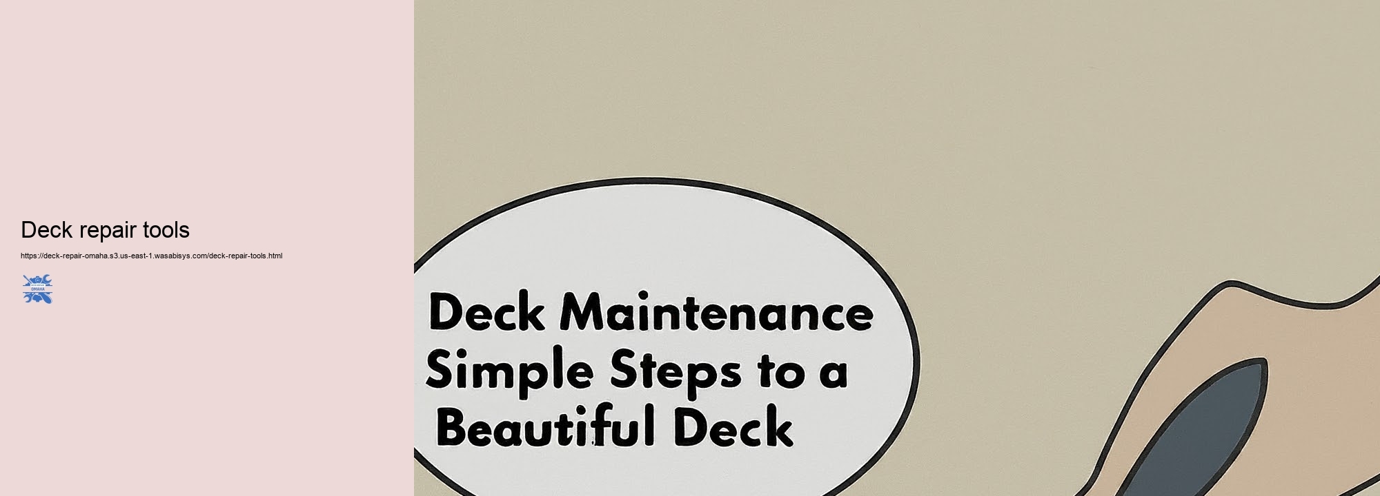 Budget Friendly Deck Repair work Service Solutions for Omaha Locals