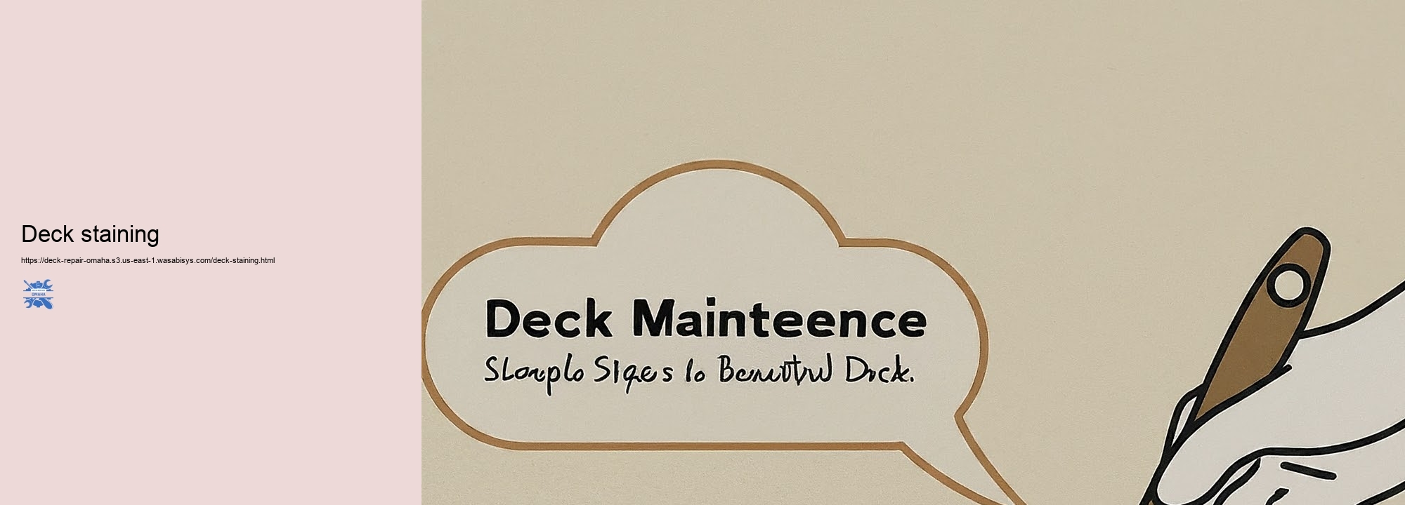 Cost Effective Deck Repair service Service Solutions for Omaha Homeowners